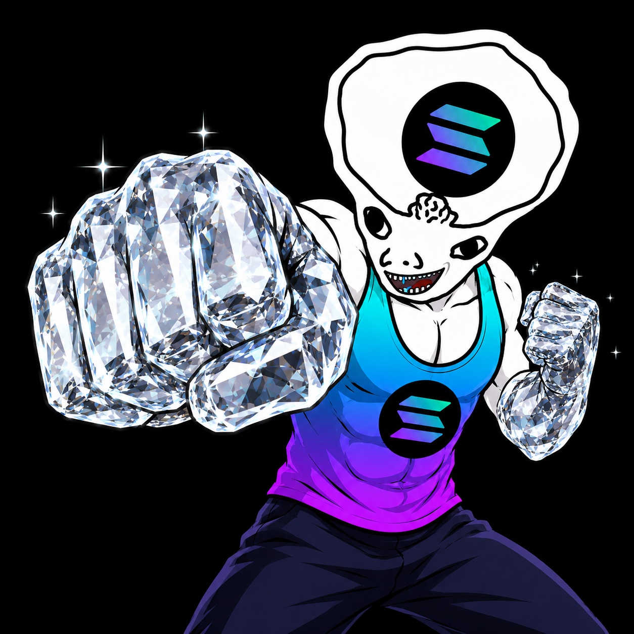 Solana Holder with diamond hands